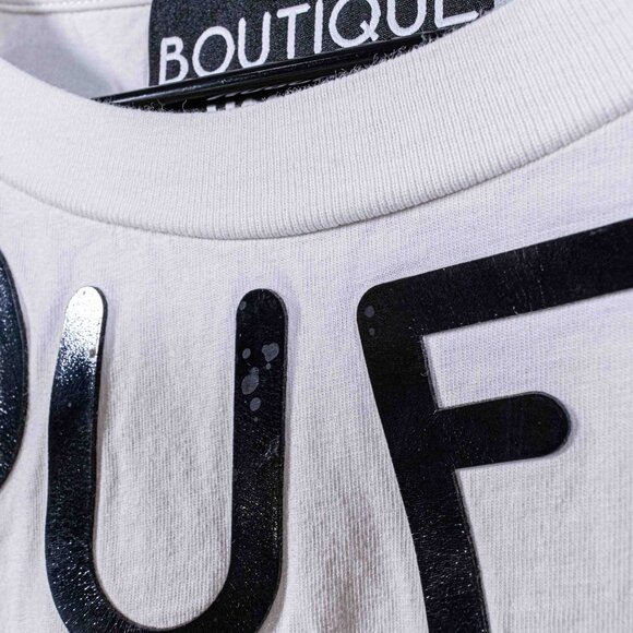 Moschino Boutique T-Shirt Spell Out Size 8 Womens Designer - Picture 7 of 10